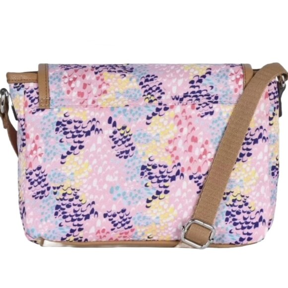 Lily Bloom Optic Dot Blush Women Julia Crossbody Bag Purse Handbag Tote Bag - Picture 2 of 2